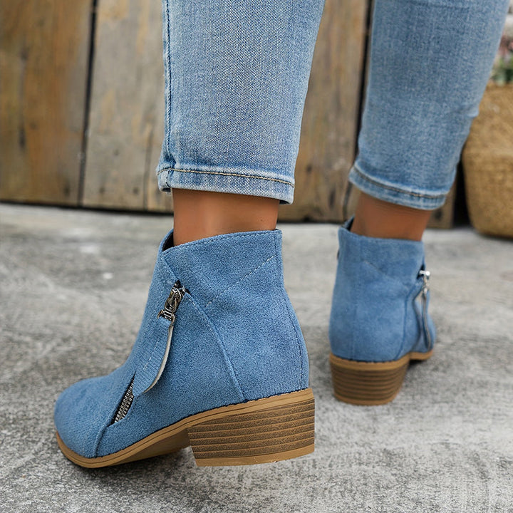 Amélia | Stivaletti eleganti con zip laterale