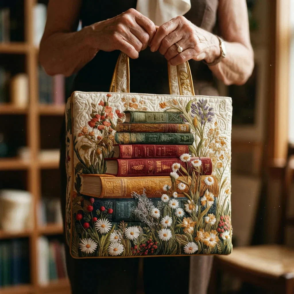 Borsa Artigianale Matelassé - Motivo Floreale