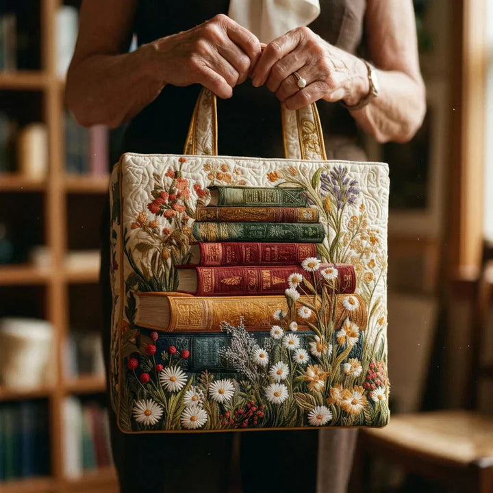 Borsa Artigianale Matelassé - Motivo Floreale