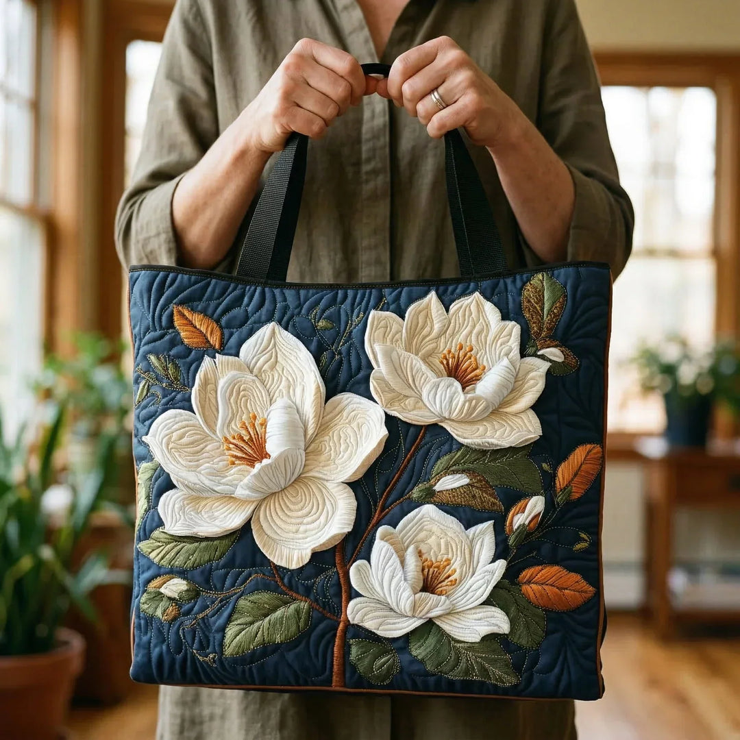 Sac Artisanal Matelassé - Magnolia Delicata