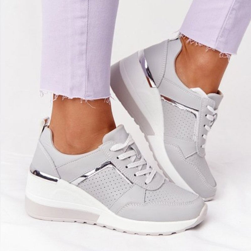 Lorelei | Scarpe sportive di lusso con tacco in iuta