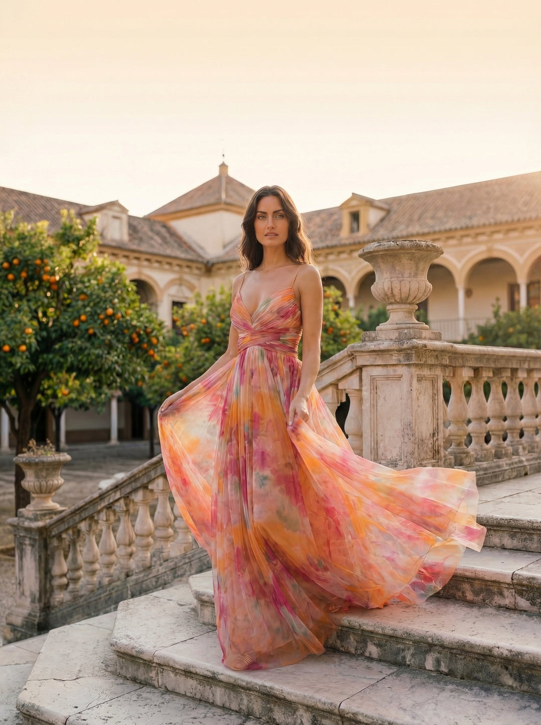 Abito Marbella in Seta Elegante – Maison Claire et Sylvie