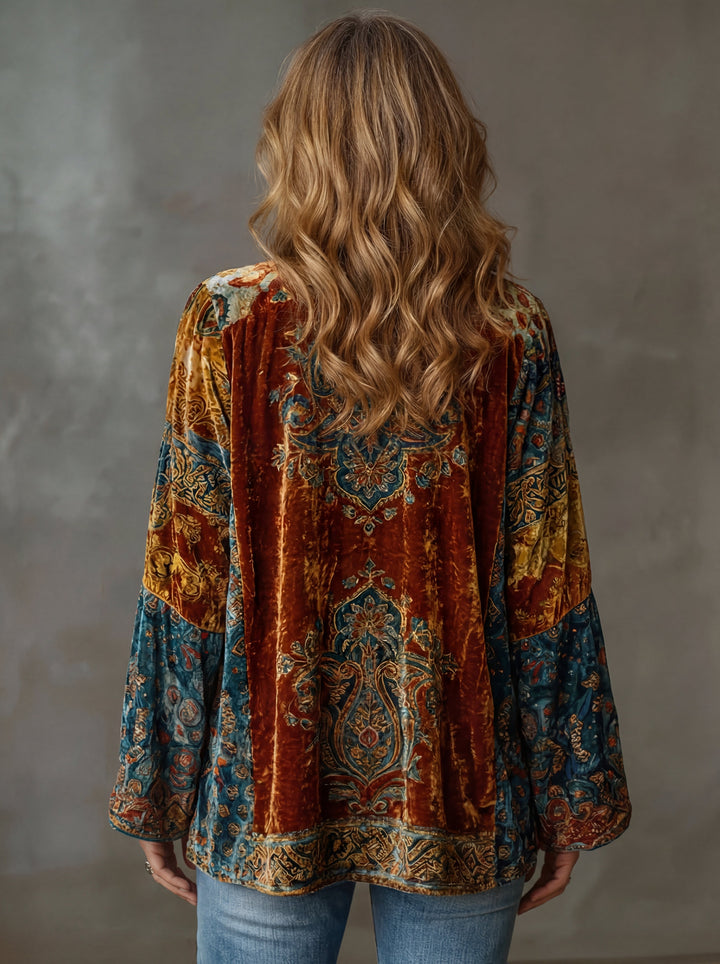 Darcy | Kimono Cardigan Ricamato Boho
