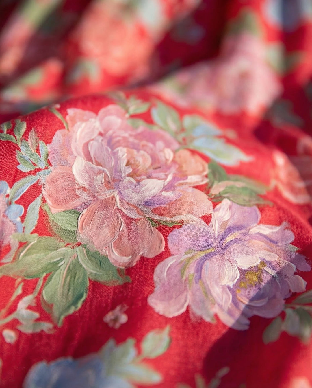 Minelda | Elegante Vestito Estivo a V con Fantasia Floreale