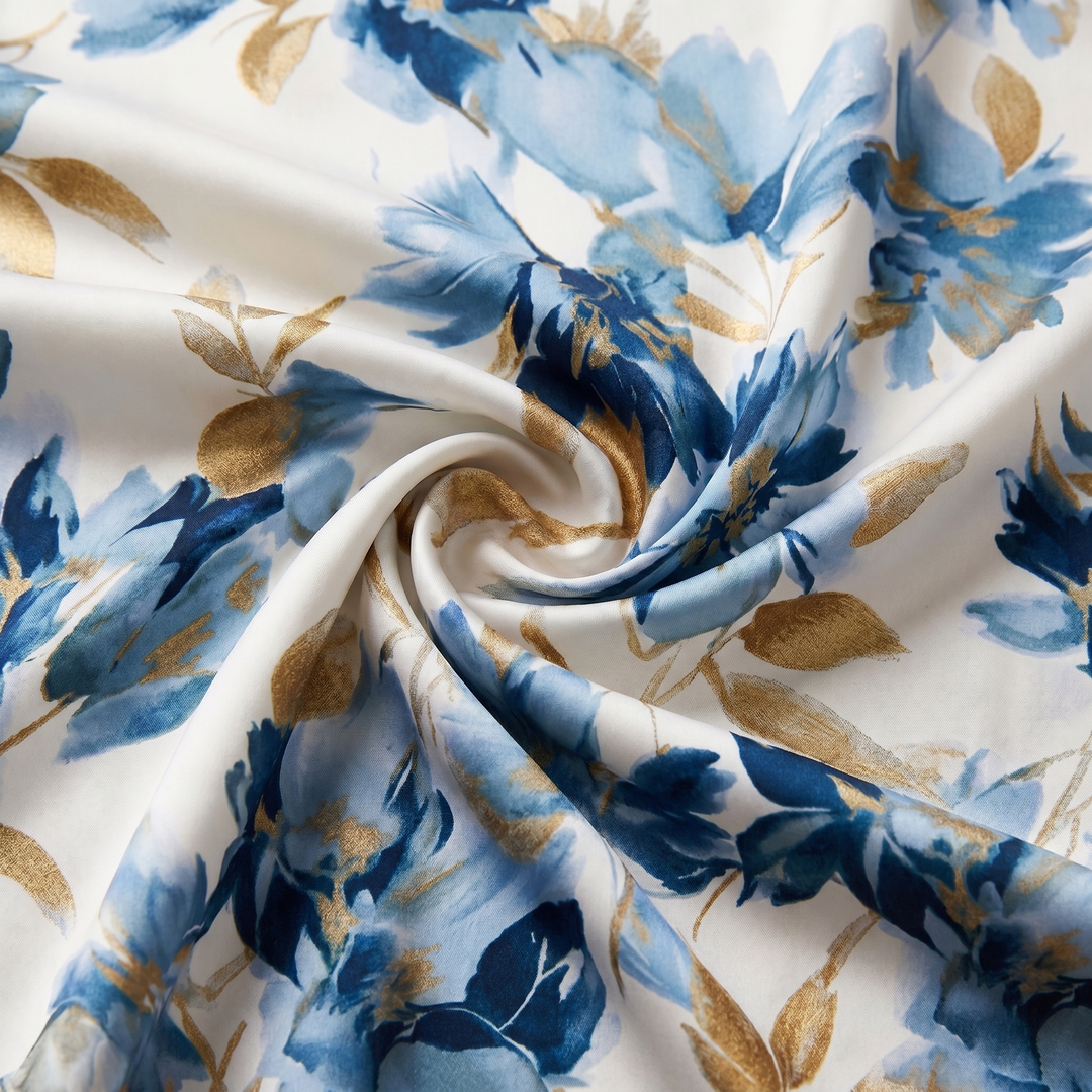 Denise™ | Abito midi floreale a portafoglio