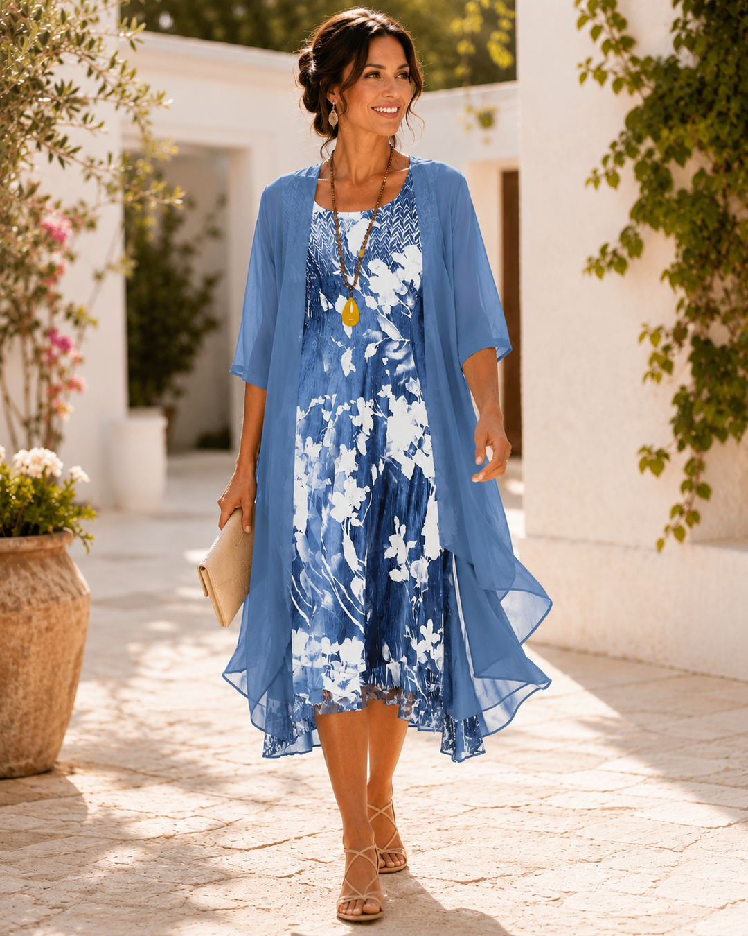 Olivia | Vestito Donna Due Strati Leggero
