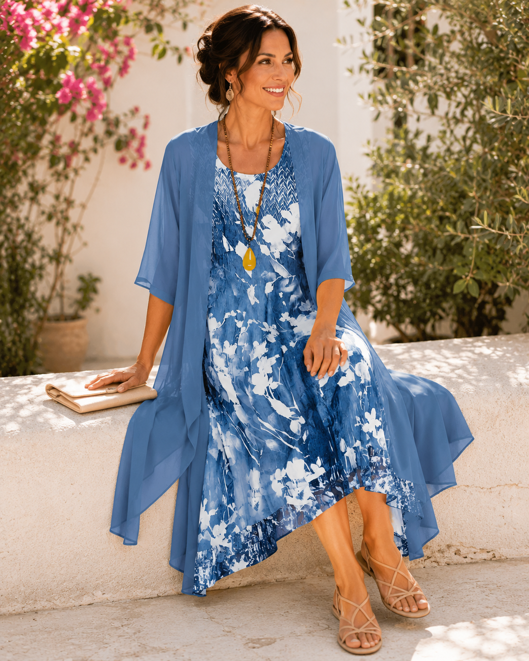 Olivia | Vestito Donna Due Strati Leggero