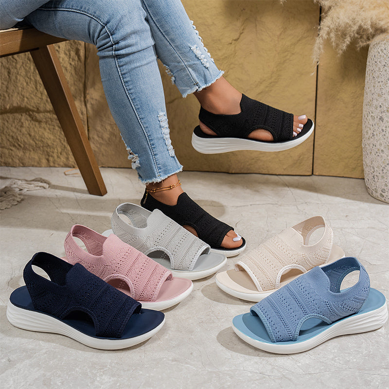 Anne™ | Sandali con piattaforma, in materiale traspirante per donne
