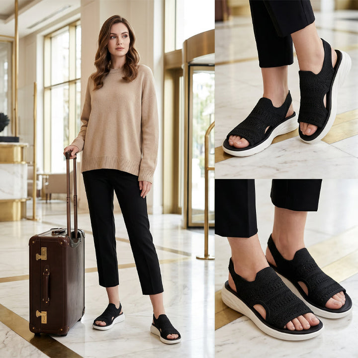 Anne™ | Sandali con piattaforma, in materiale traspirante per donne