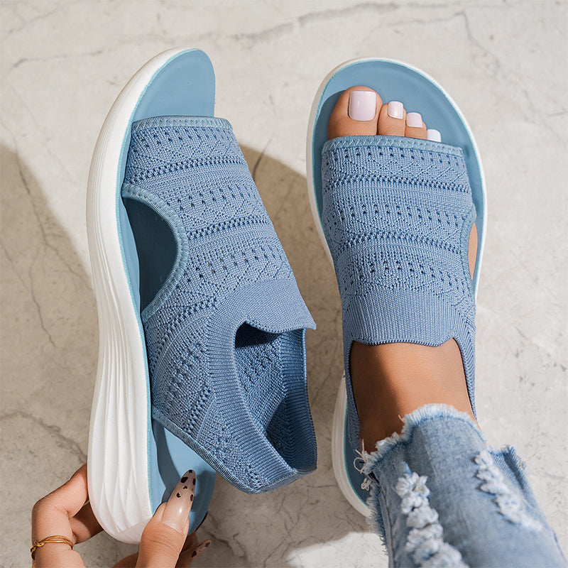 Anne™ | Sandali con piattaforma, in materiale traspirante per donne